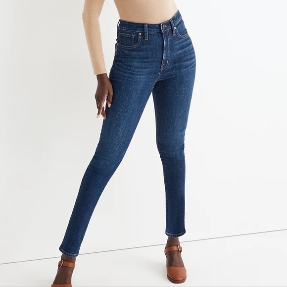 Madewell Denim - MADEWELL | CURVY HIGH-RISE SKINNY JEANS | SIZE 28P